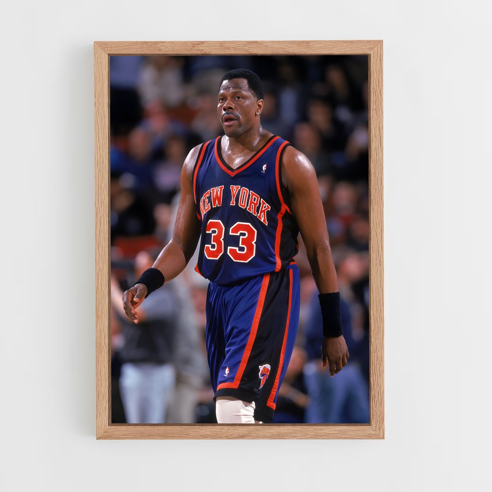 Poster Patrick de ewing – affiche Basketball (vue 4)